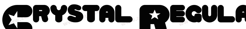 Crystal Regular (OTF字体转换